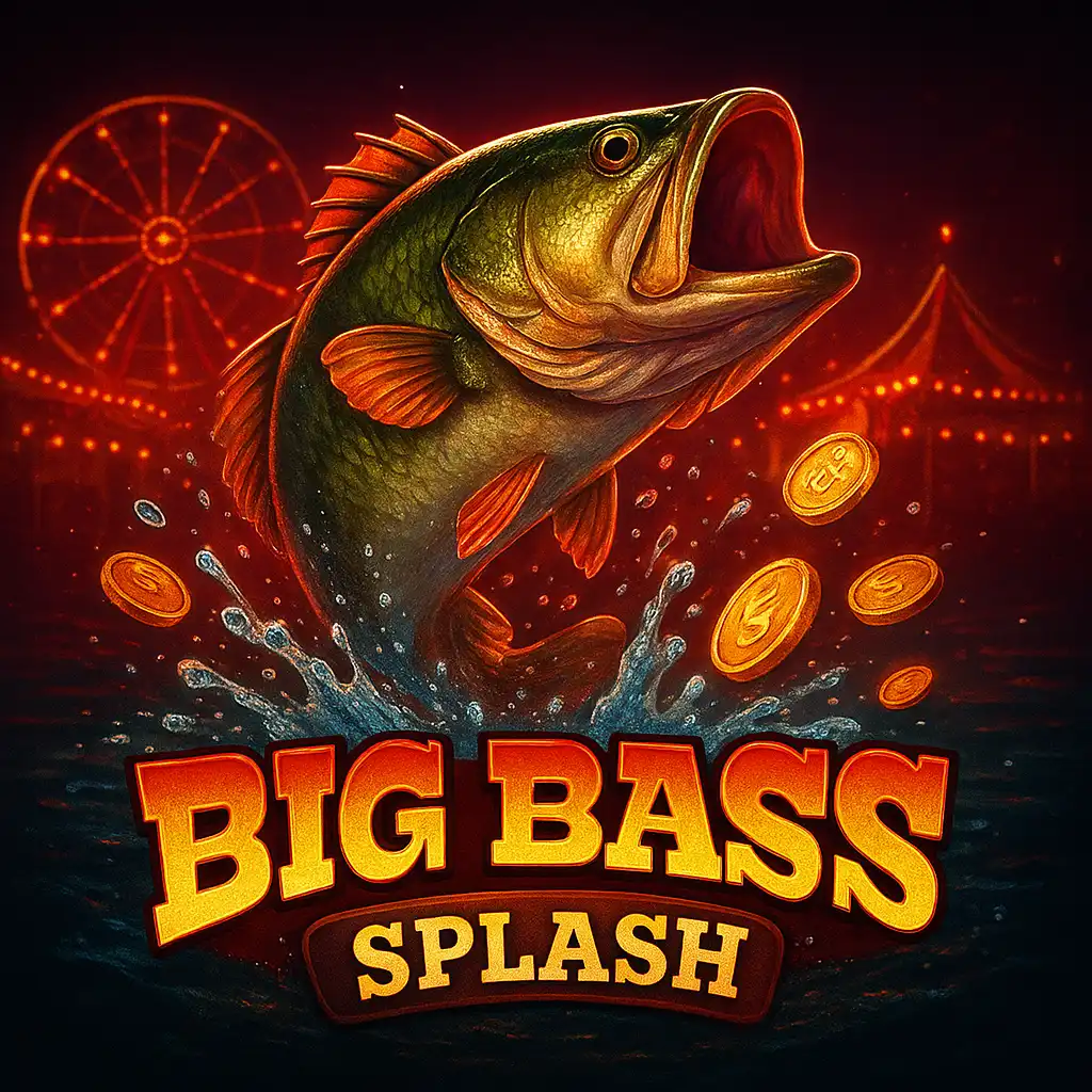Big Bass Splash slot game cover art