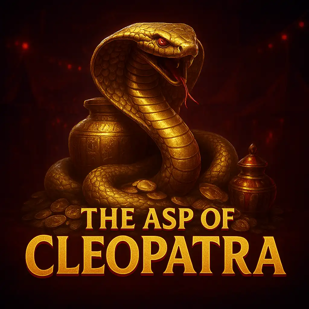 The Asp of Cleopatra slot game cover art